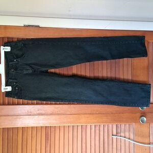 Levi's men's size 30 x 32 black denim jeans